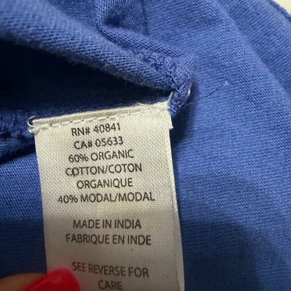 Aventura Organic Blue Dress - Picture 7 of 7